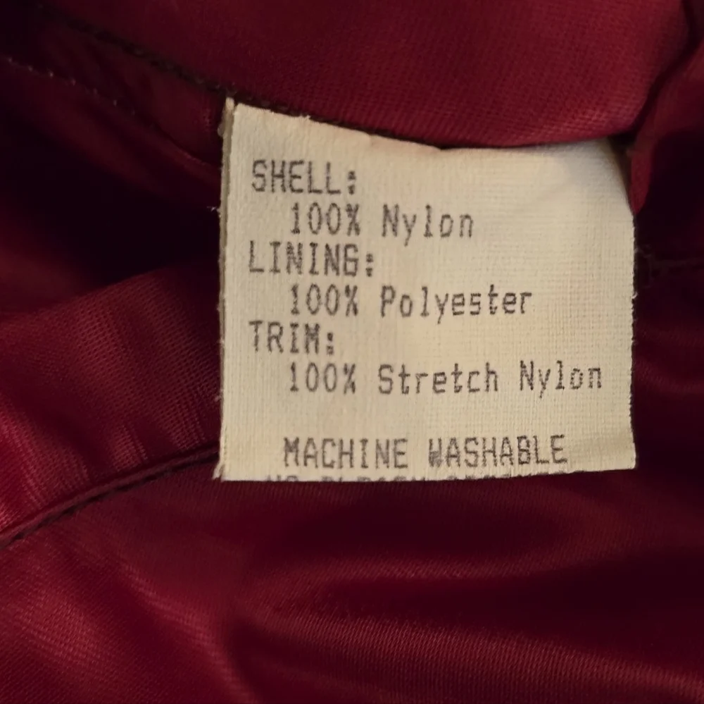 Vintage Alabama Varsity Bomber Jacket in Crimson - Picture 7 of 7